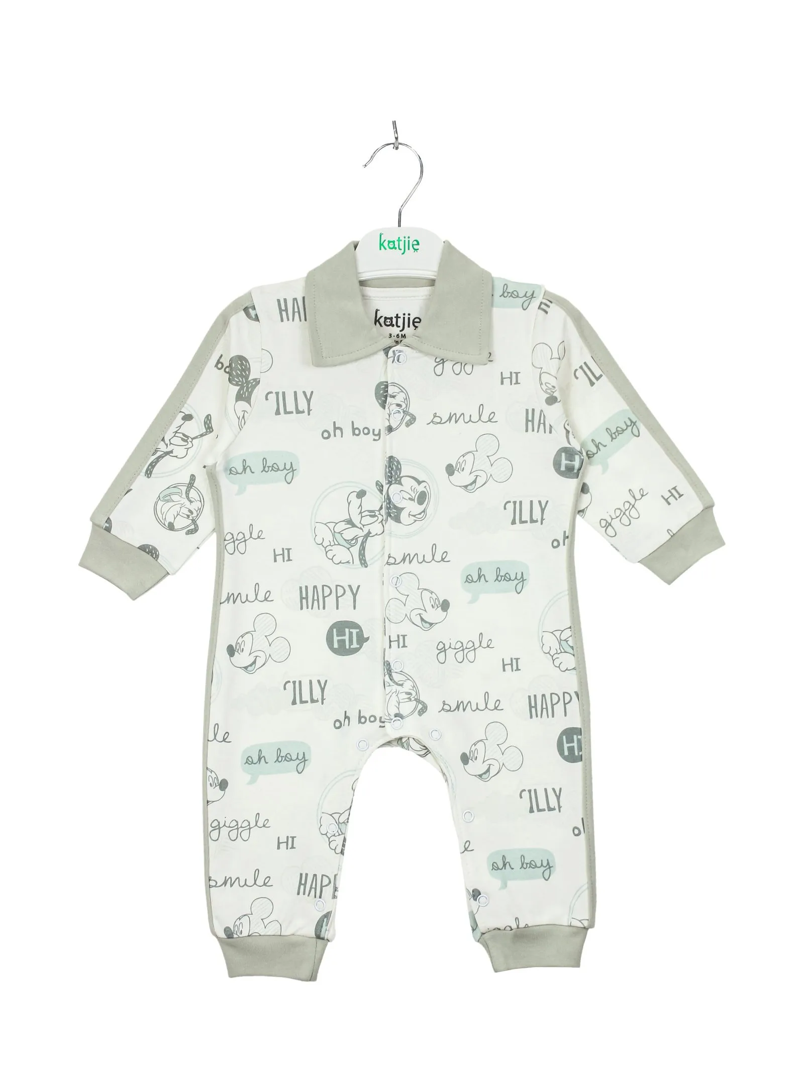 Mickey & Pluto Bodysuit Longsleeve For boys and girls