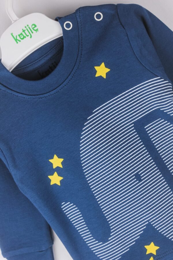 Elephant Strips Pyjama For Boys - Image 2