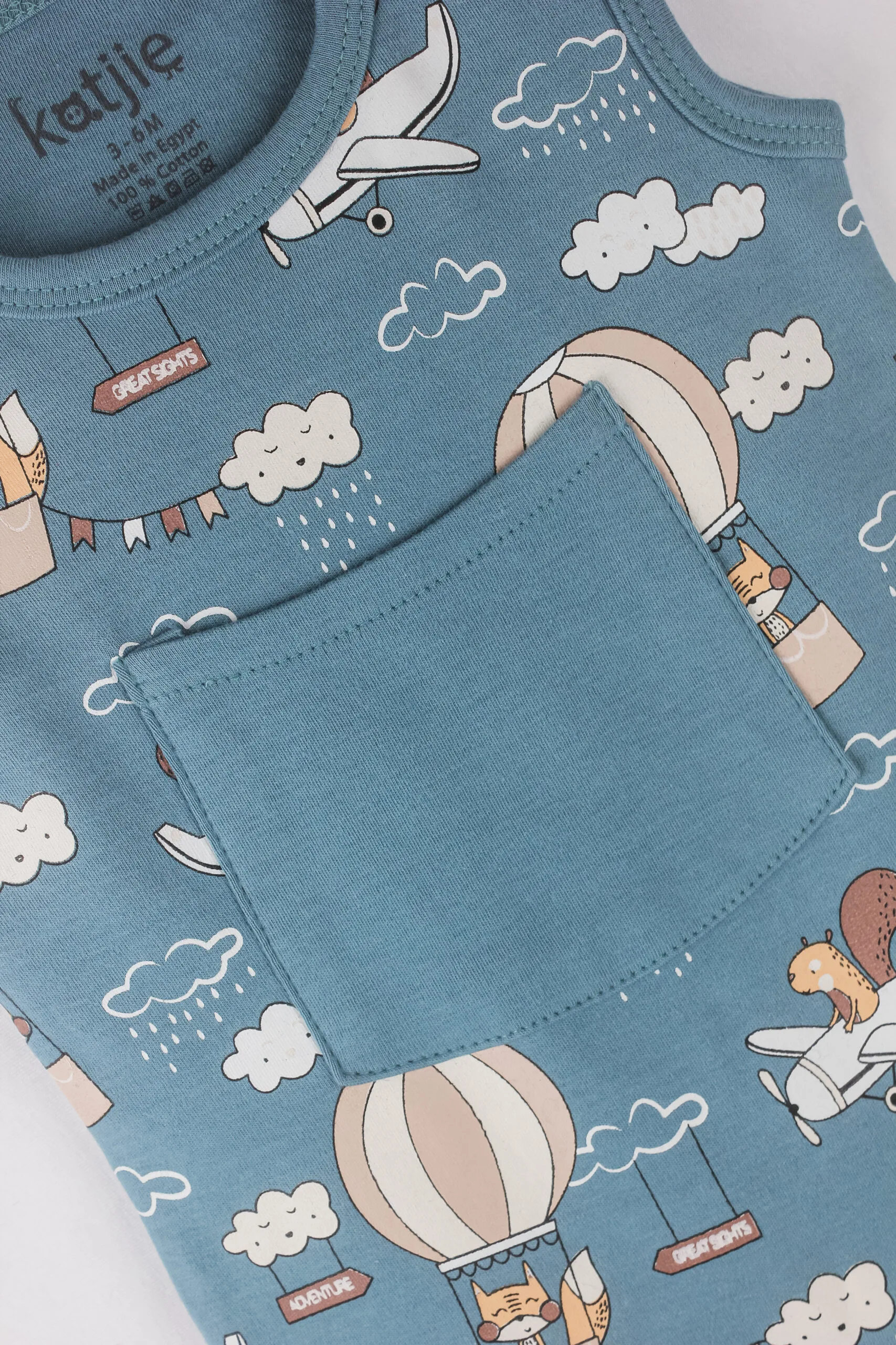 Squirrel Bodysuit For Boys - Image 2