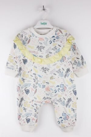 Flowers Bodysuit For Girls