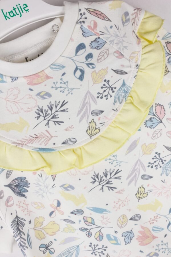 Flowers Bodysuit For Girls - Image 2