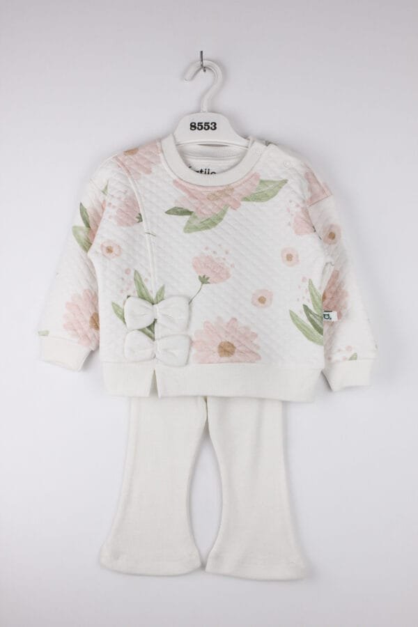 Digital Flowers Pyjama For Girls