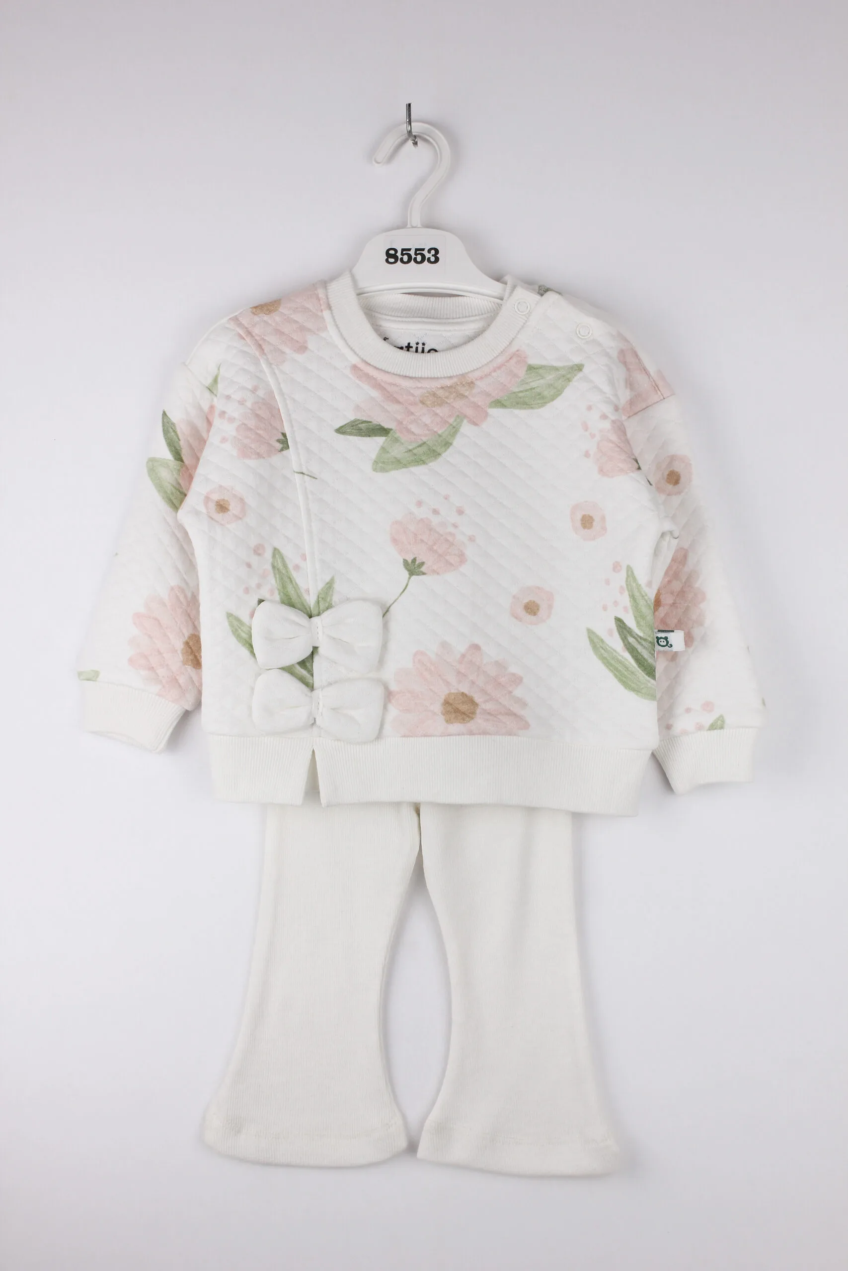Digital Flowers Pyjama For Girls