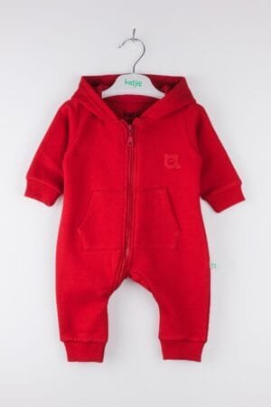 Red Bodysuit For Boys and Girls